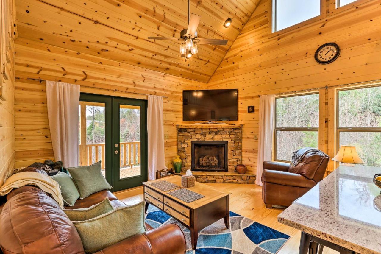 Cozy Mtn Cabin Spacious Deck And Forest Views! Murphy Luaran gambar