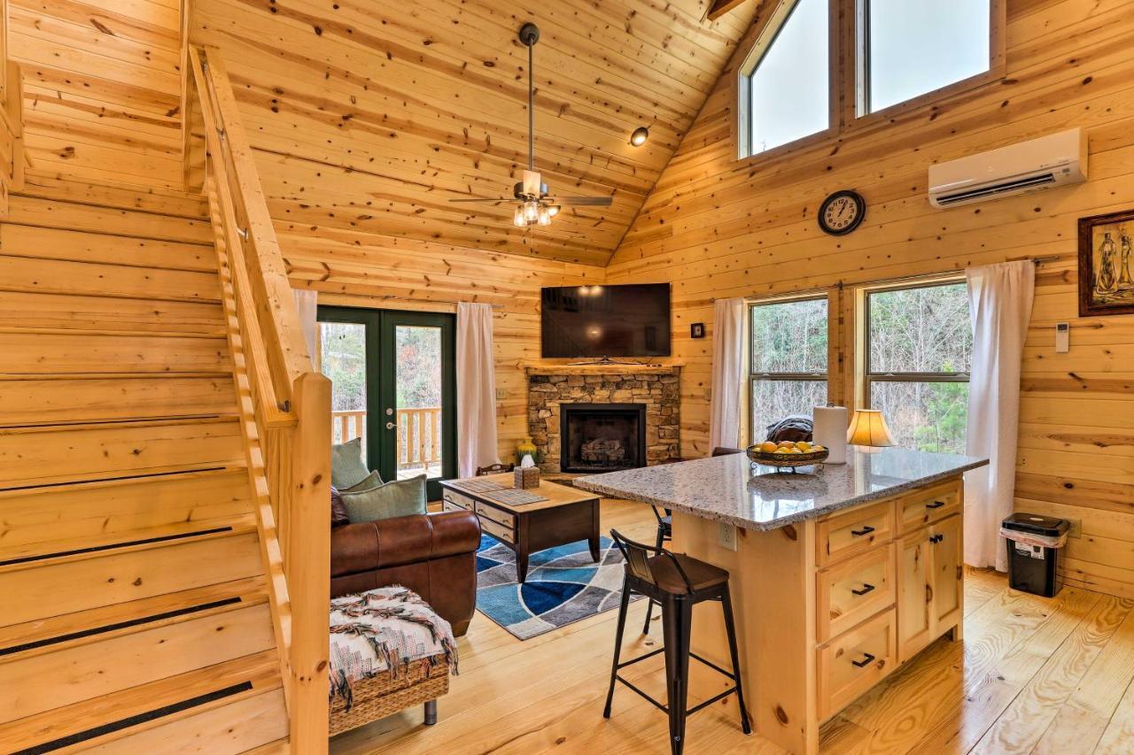 Cozy Mtn Cabin Spacious Deck And Forest Views! Murphy Luaran gambar