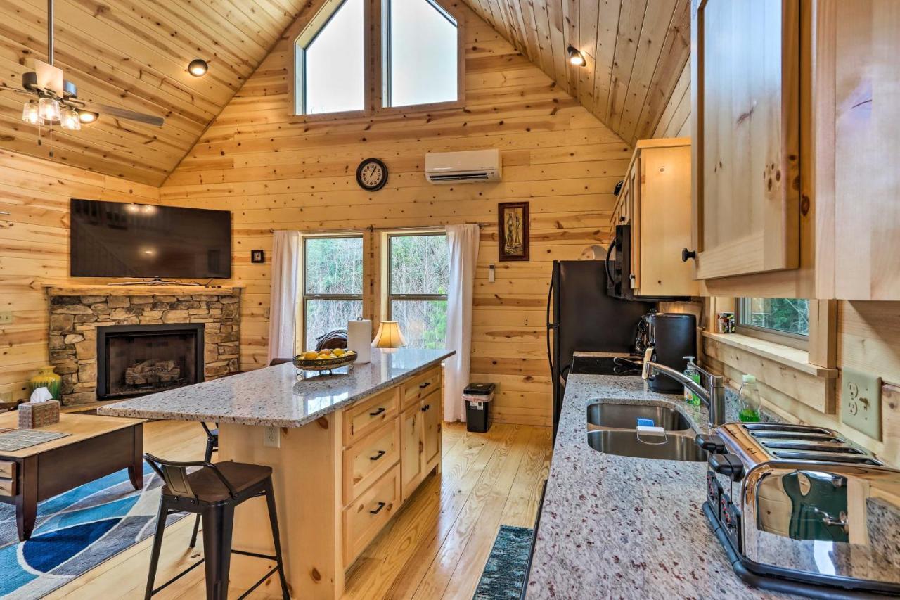 Cozy Mtn Cabin Spacious Deck And Forest Views! Murphy Luaran gambar