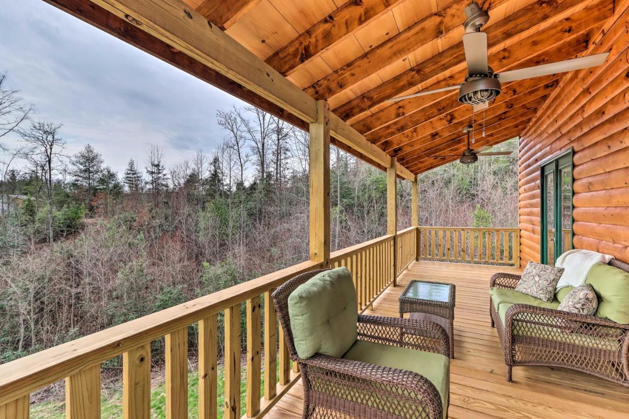 Cozy Mtn Cabin Spacious Deck And Forest Views! Murphy Luaran gambar